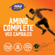 NOW Foods, Sports, Amino Complete, aminokwasy, 120 kapsułek roślinnych