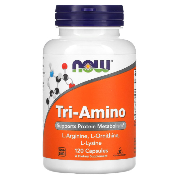 NOW Foods, Tri-Amino, 120 kapsułek