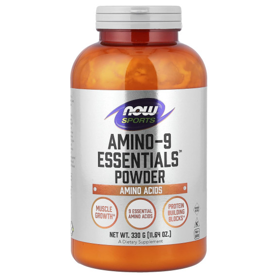 NOW Foods, Sports, Amino-9 Essentials Powder, 330 g