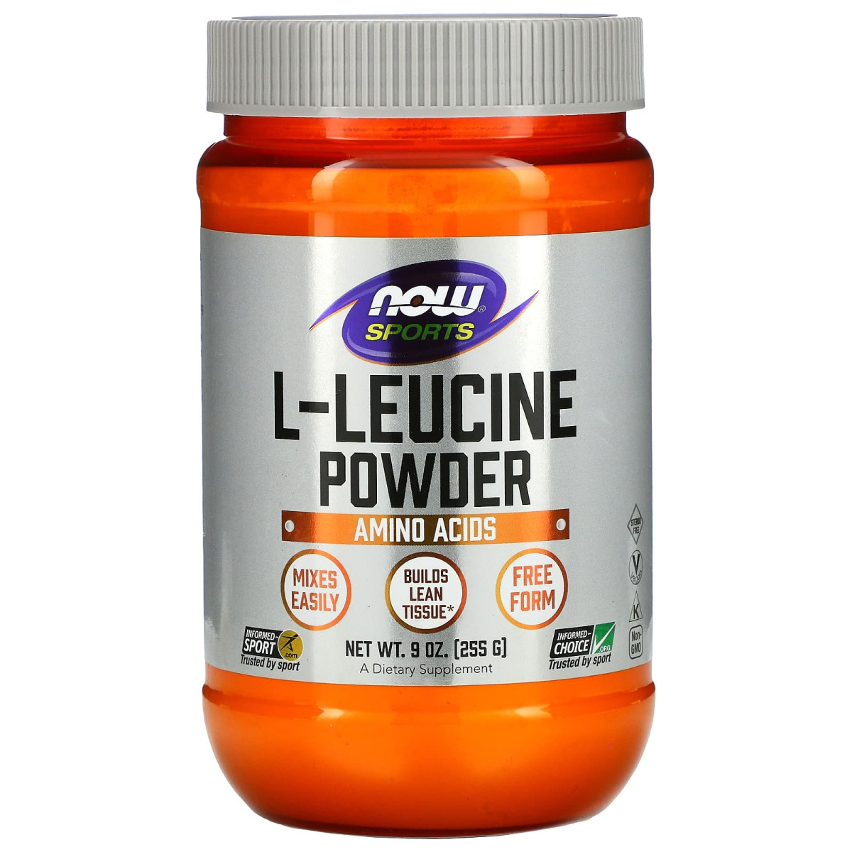 NOW Foods, Sports, L-leucyna w proszku, 255 g
