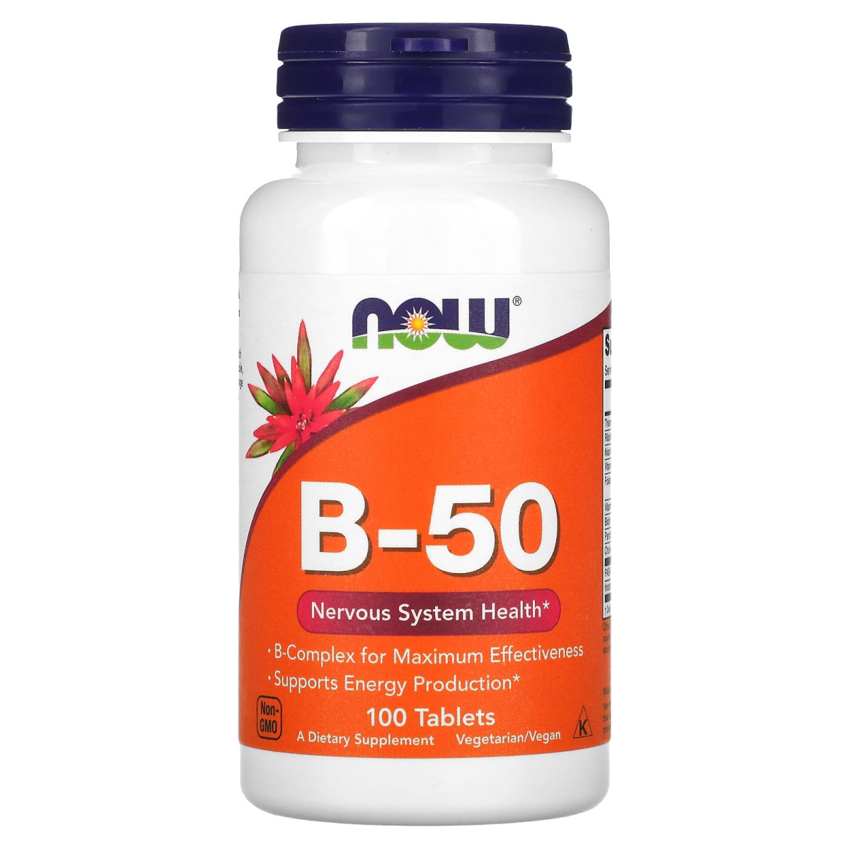 NOW Foods, B-50, 100 tabletek