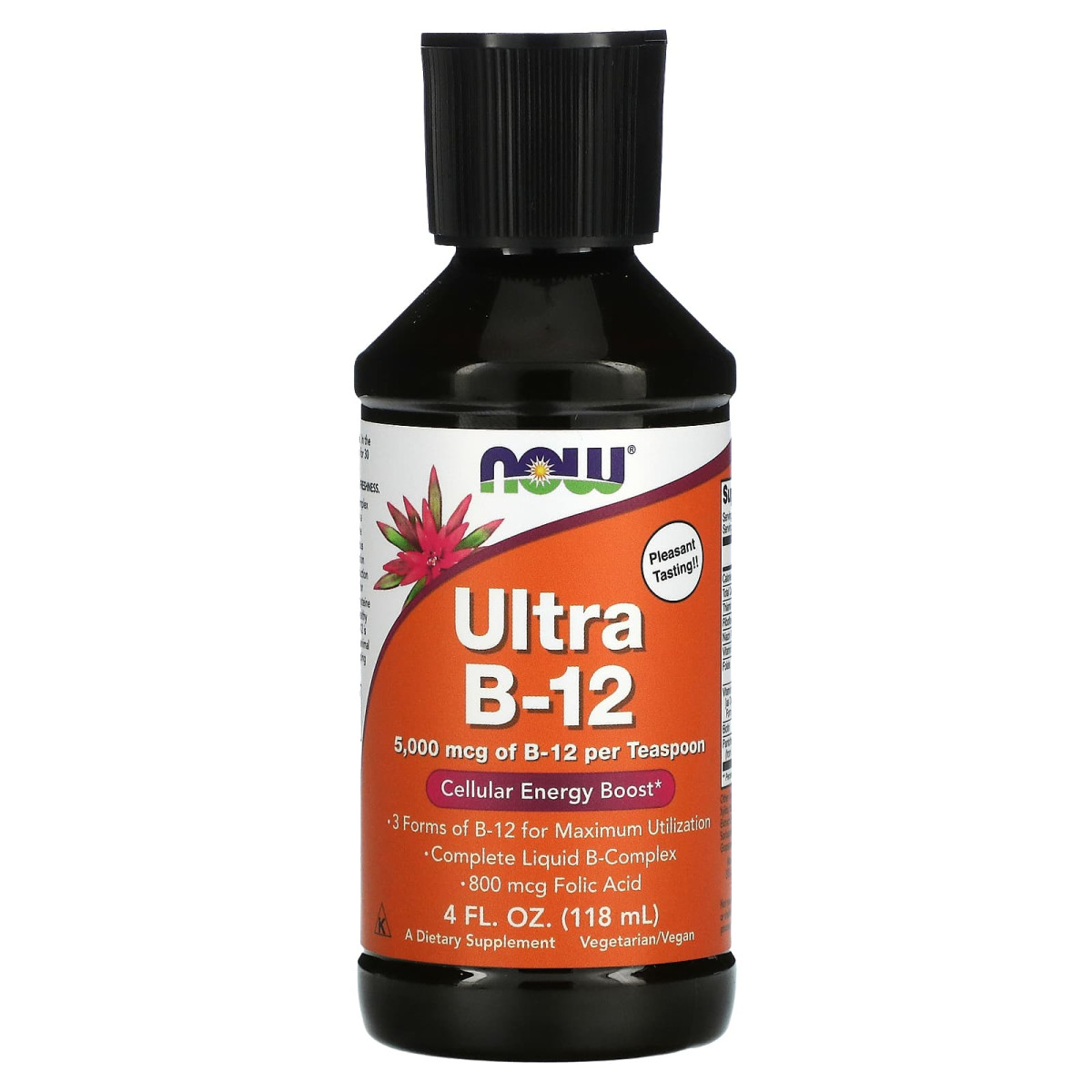 NOW Foods, Ultra B12, 5000 µg, 118 ml