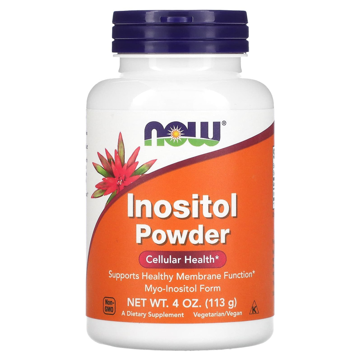NOW Foods, Inozytol w proszku, 113 g