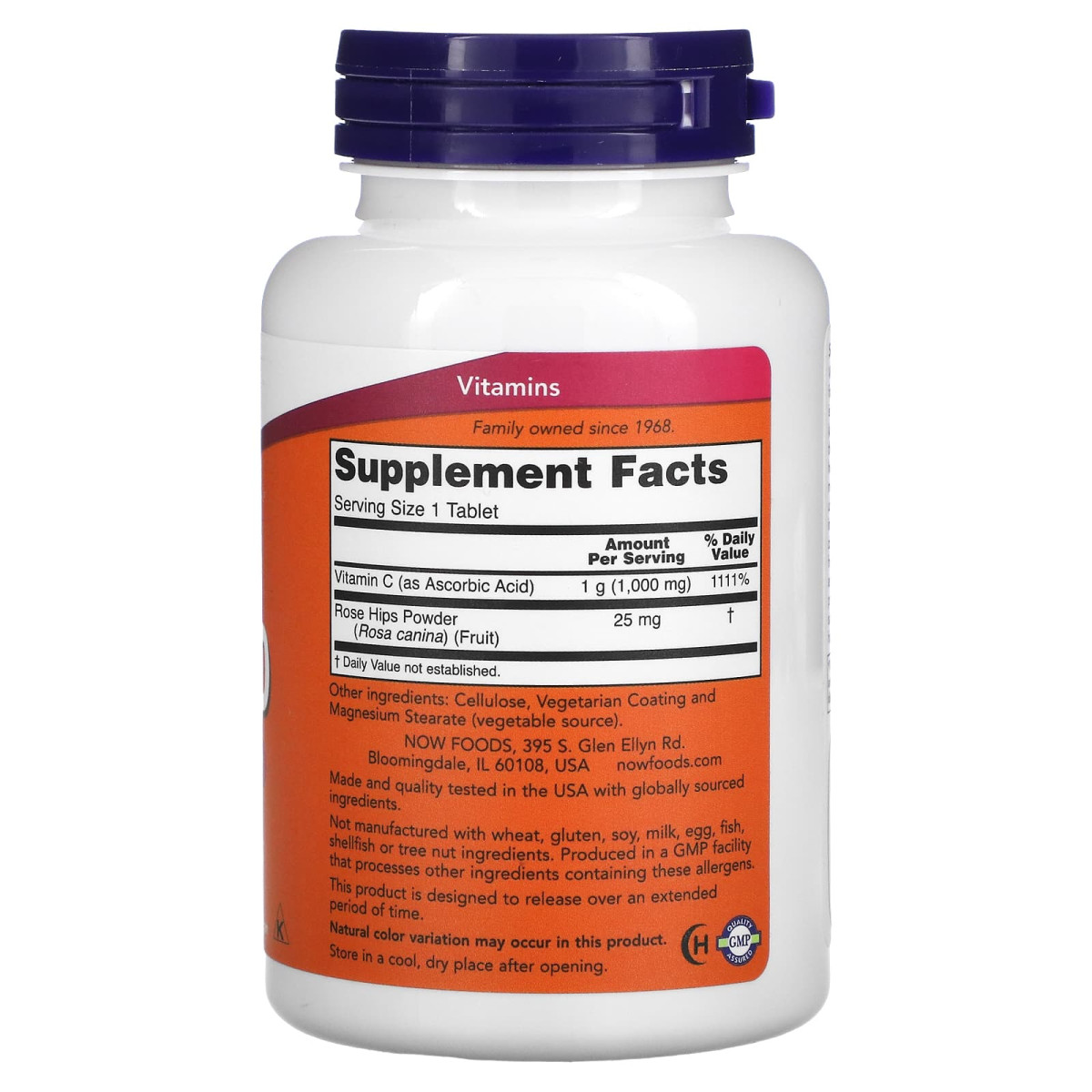 NOW Foods, C-1000, 100 tabletek
