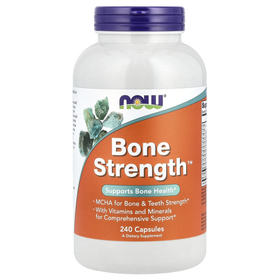 NOW Foods, Bone Strength, 240 kapsułek