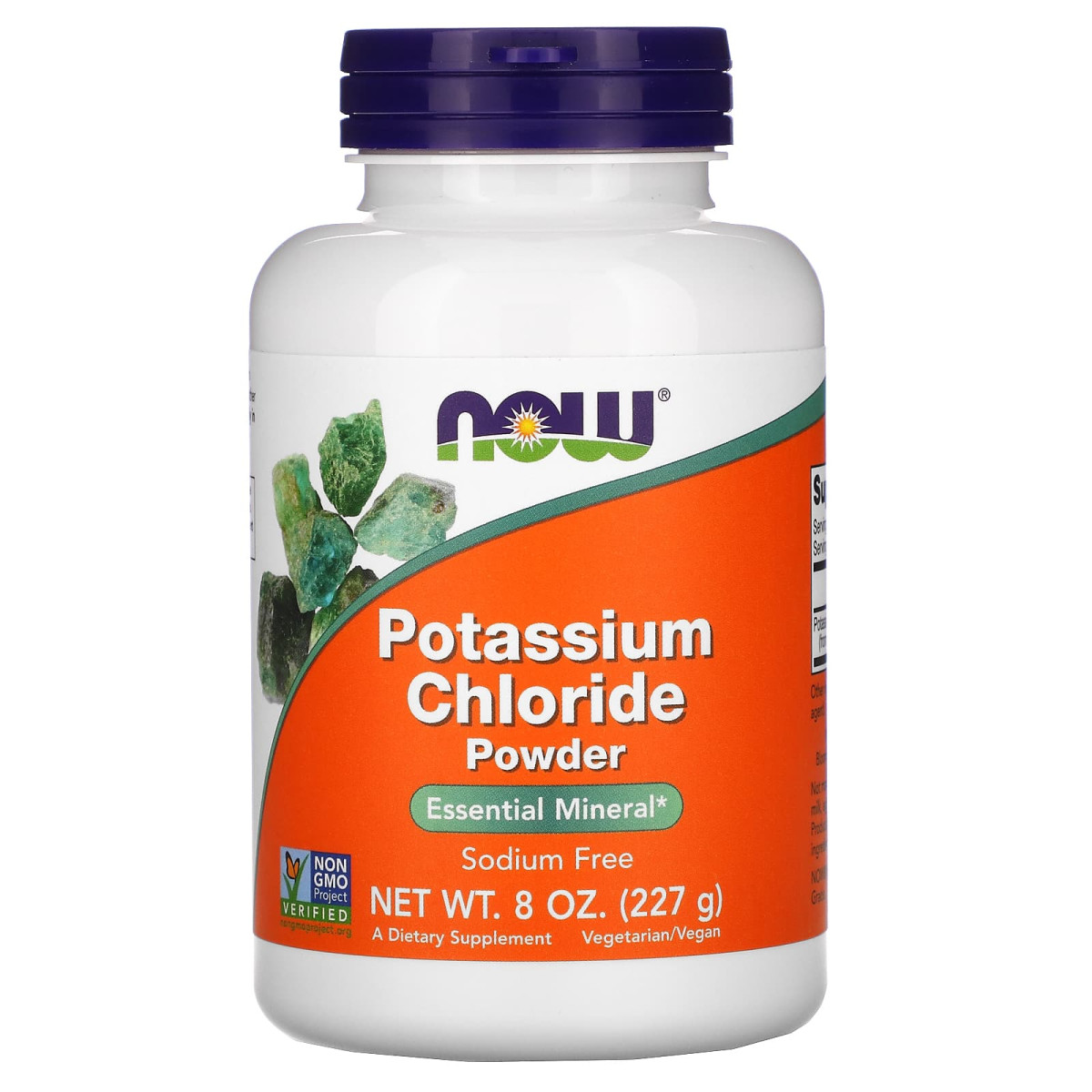 NOW Foods, Chlorek potasu w proszku, 227 g