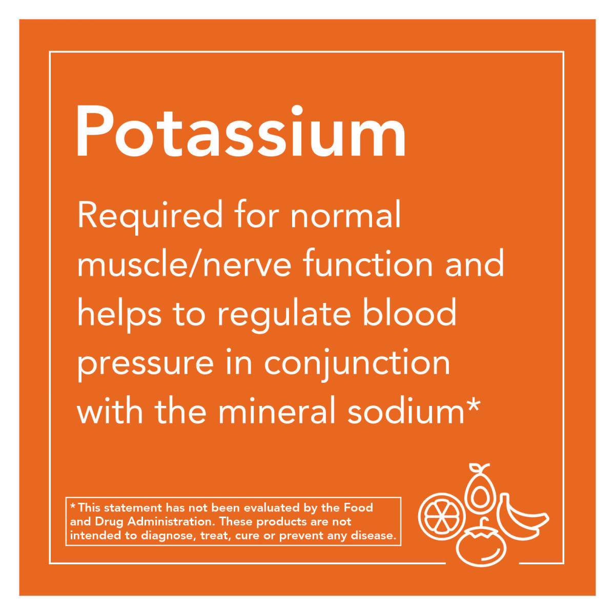 NOW Foods, Glukonian potasu, 99 mg, 100 tabletek