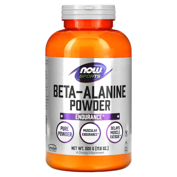 NOW Foods, Sports, beta-alanina, czysty proszek, 500 g