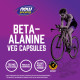NOW Foods, Sports, beta-alanina, endurance, 750 mg, 120 kapsułek roślinnych