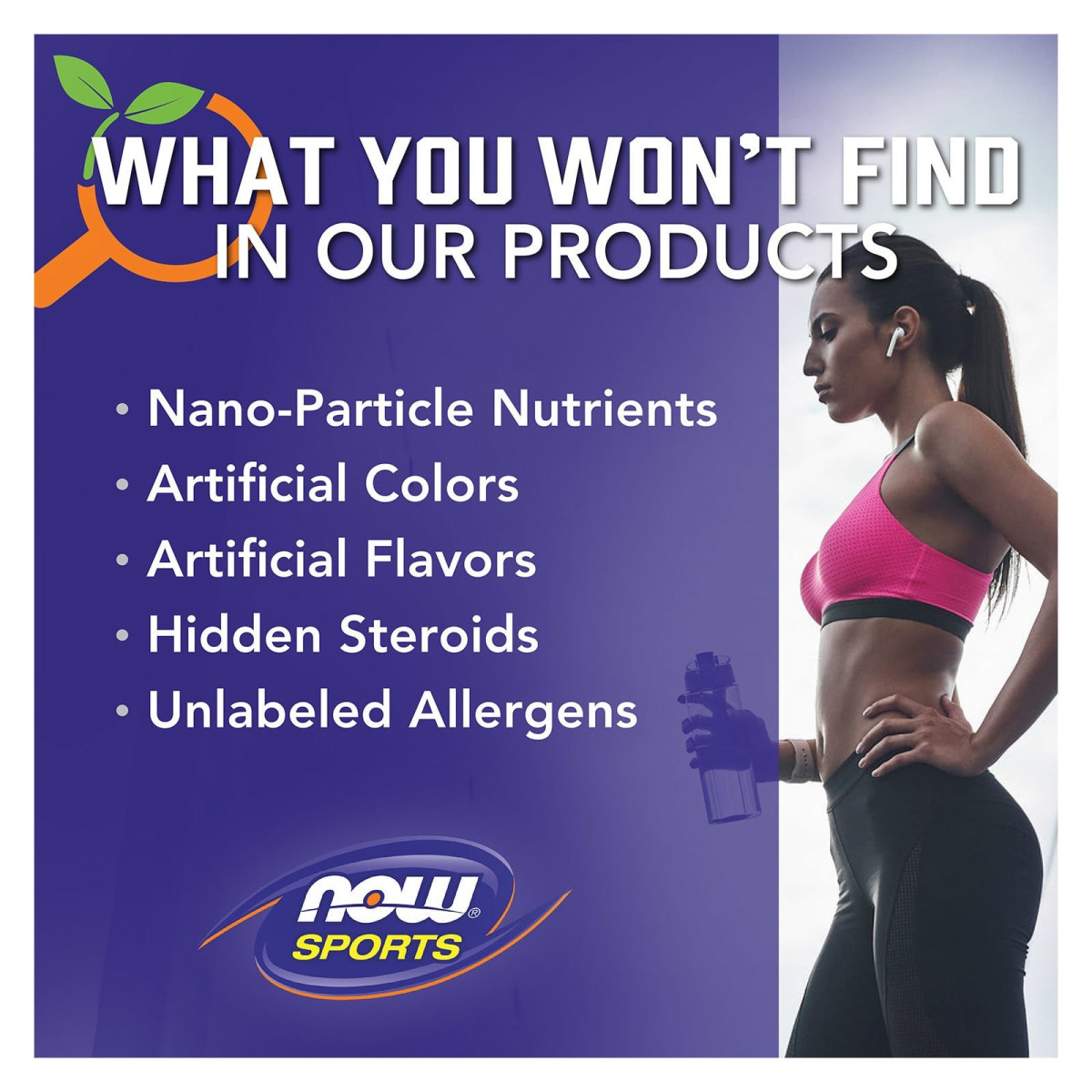 NOW Foods, Dla sportowców, monohydrat kreatyny, 1 kg