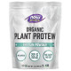 NOW Foods, Dla sportowców, organiczne białko roślinne w proszku, niearomatyzowane, 454 g