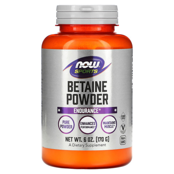 NOW Foods, Sports, Betaina w proszku, 170 g