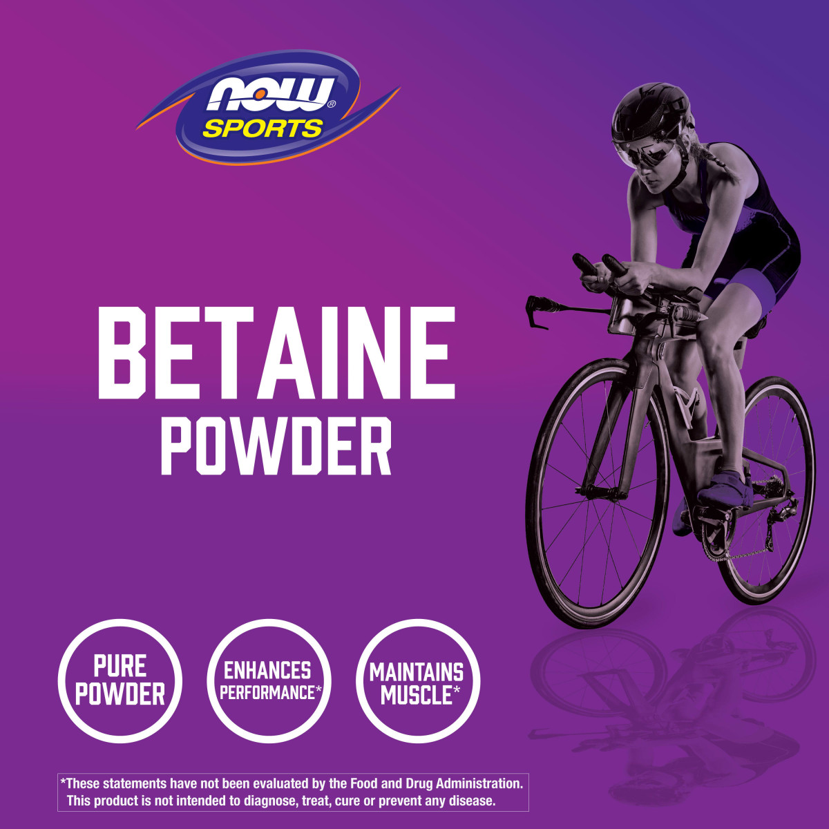 NOW Foods, Sports, Betaina w proszku, 170 g
