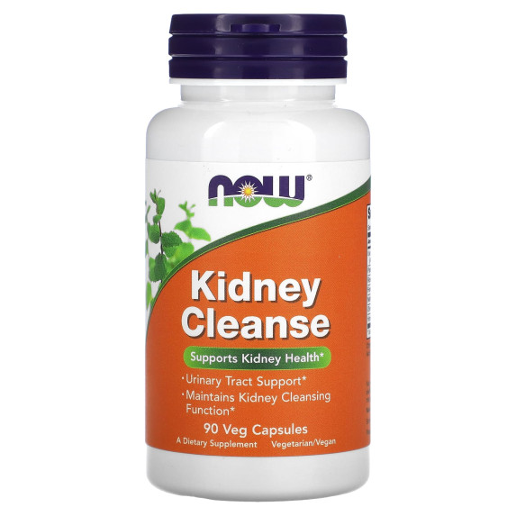 NOW Foods, Kidney Cleanse, 90 kapsułek roślinnych