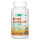 NOW Foods, Berry Dophilus, dzieci, 2 miliardy dolarów, 60 tabletek do ssania