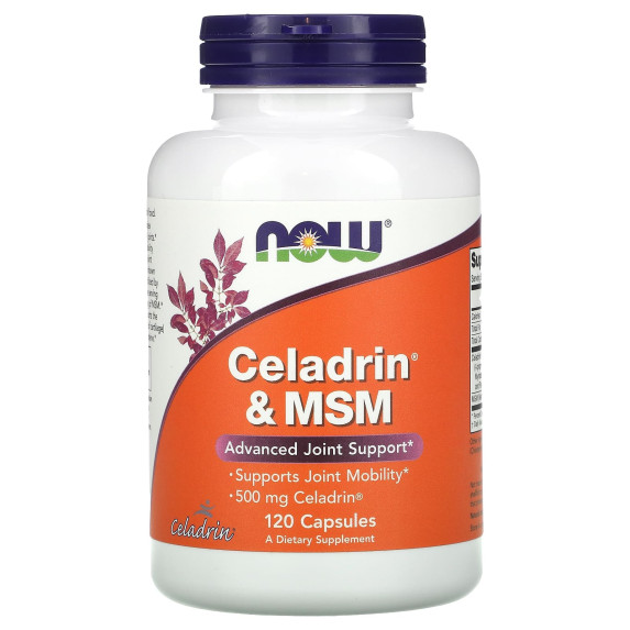 NOW Foods, Celadrin & MSM, 120 kapsułek
