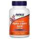 NOW Foods, Kwas alfa-liponowy, zwiększona siła działania, 600 mg, 120 kapsułek roślinnych