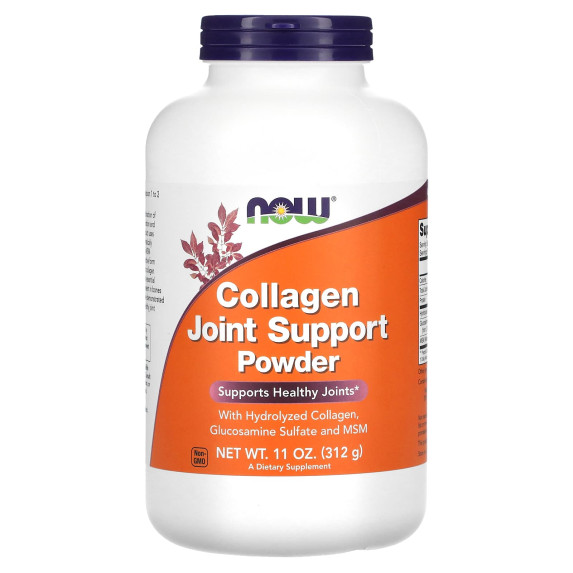 NOW Foods, Proszek z kolagenem na stawy, 312 g