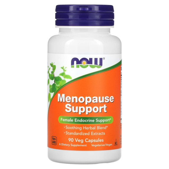 NOW Foods, Menopause Support, 90 kapsułek roślinnych