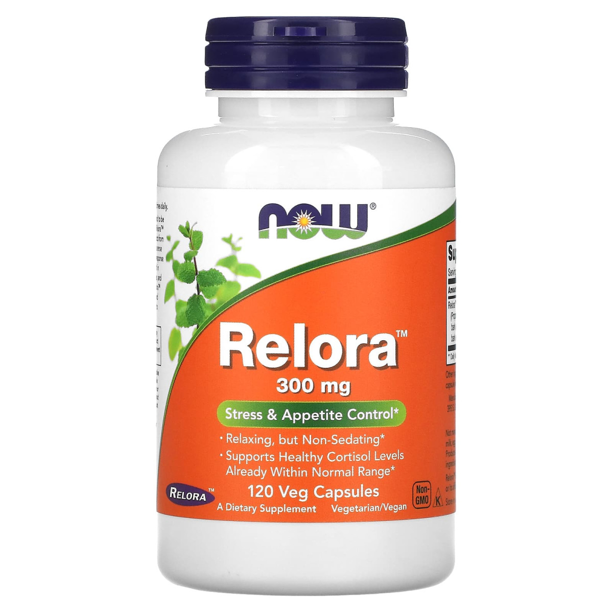 NOW Foods, Relora, 300 mg, 120 kapsułek roślinnych