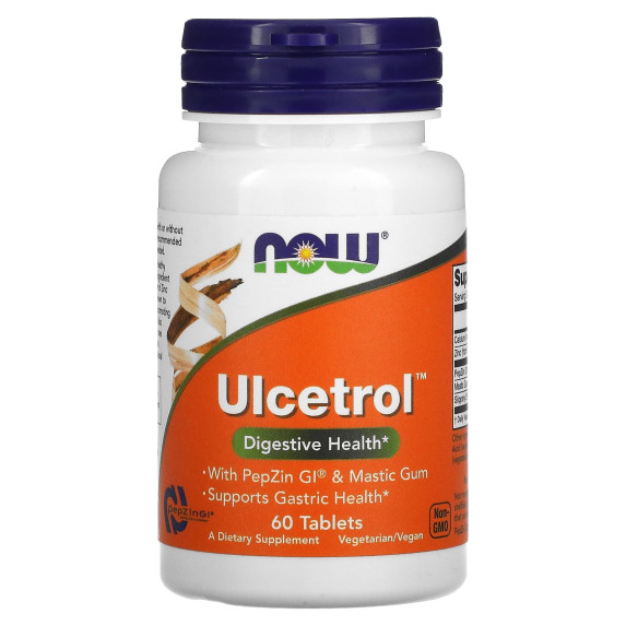NOW Foods, Ulcetrol, 60 tabletek