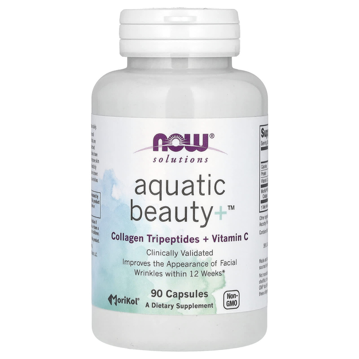 NOW Foods, Solutions, Aquatic Beauty+, 90 kapsułek