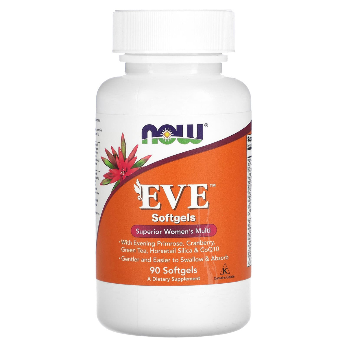 NOW Foods, EVE, Superior Women's Multi, 90 miękkich kapsułek