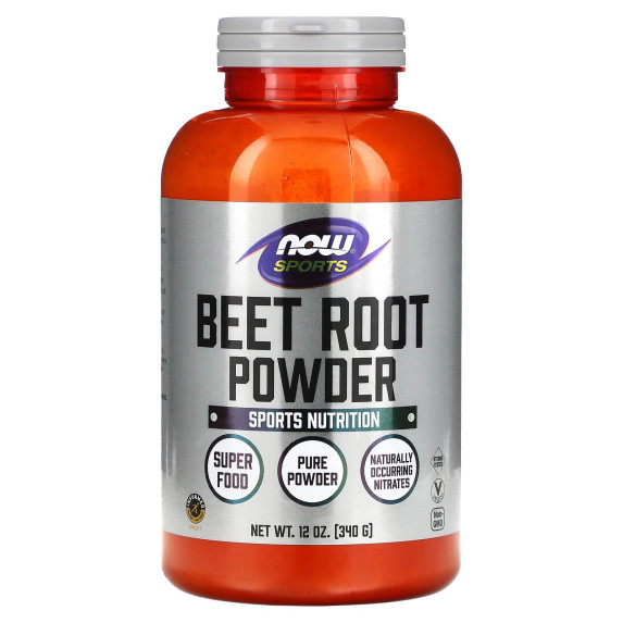 NOW Foods, Sports, proszek z korzenia buraka, 340 g