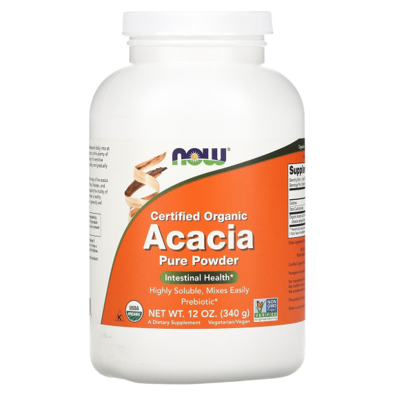 NOW Foods, Organiczna akacja w proszku, 340 g