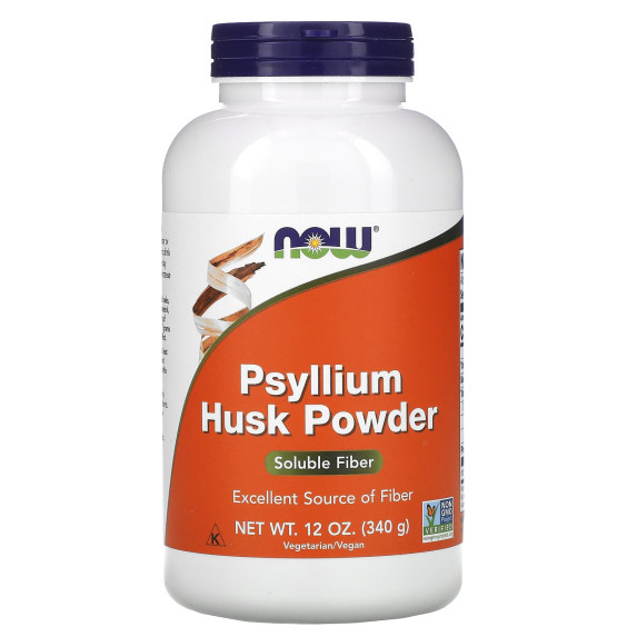NOW Foods, Sproszkowana łuska psyllium, 340 g