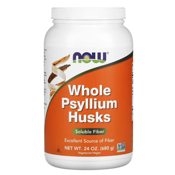 NOW Foods, Całe łuski psyllium, 680 g