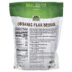 NOW Foods, Real Food, organiczne nasiona lnu, 907 g