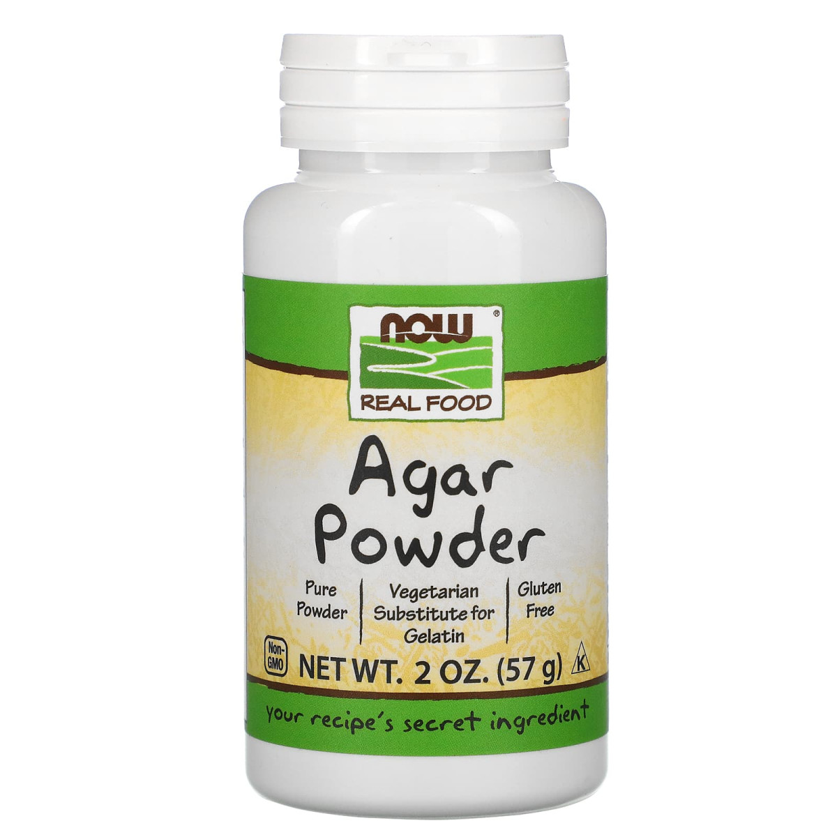 NOW Foods, Real Food, Agar w proszku, 57 g