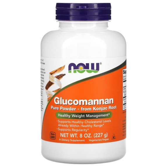 NOW Foods, Glukomannan, czysty proszek, 227 g