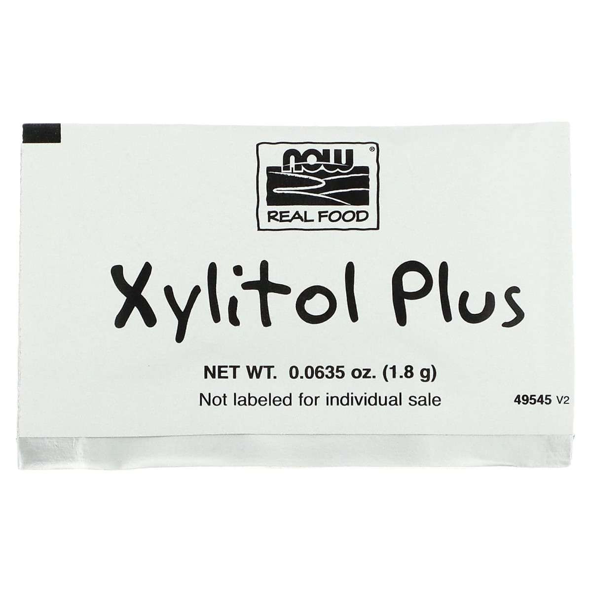 NOW Foods, Real Food, Xylitol Plus, 75 opakowań, 1,8 g każde