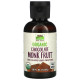 NOW Foods, Real Food, organiczne owoce mnicha, bezkaloryczny słodzik w płynie, czekolada, 53 ml