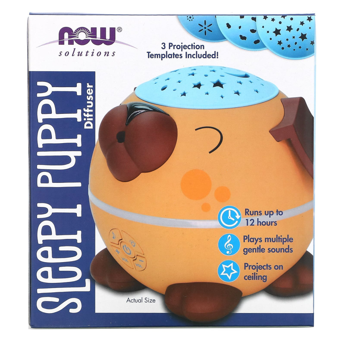 NOW Foods, Solutions, dyfuzor Sleepy Puppy, 1 dyfuzor