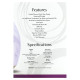 NOW Foods, Solutions, dyfuzor olejowy USB Glass Swirl, 1 dyfuzor