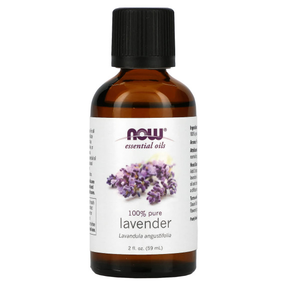 NOW Foods, Olejki eteryczne, lawenda, 59 ml