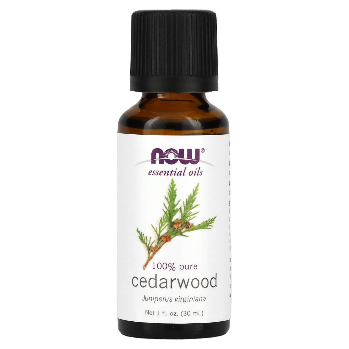 NOW Foods, Olejki eteryczne, drzewo cedrowe, 30 ml