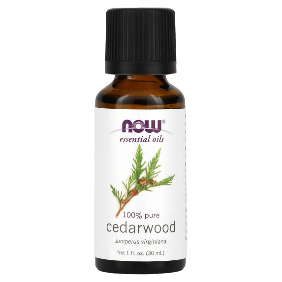 NOW Foods, Olejki eteryczne, drzewo cedrowe, 30 ml