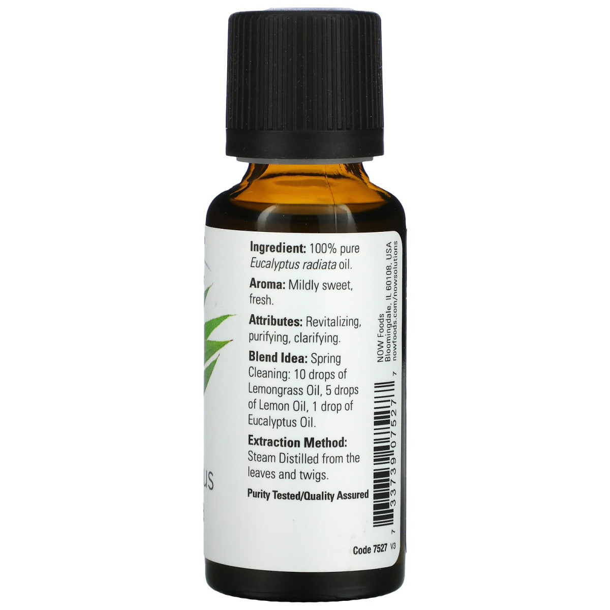 NOW Foods, Olejki eteryczne, eukaliptus australijski, 30 ml ml