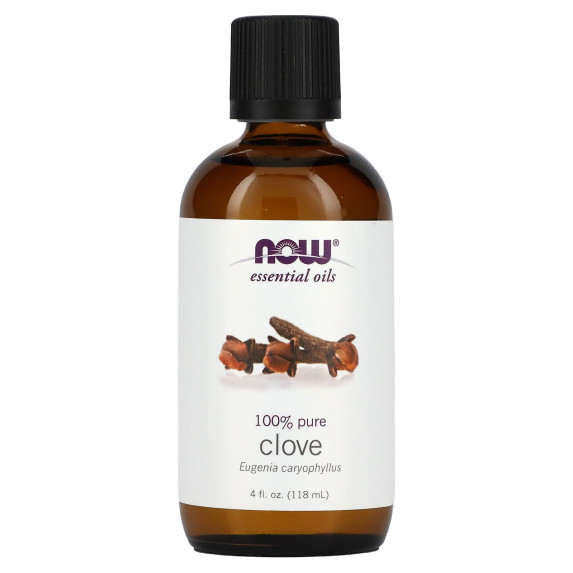 NOW Foods, Olejki eteryczne, goździki, 118 ml