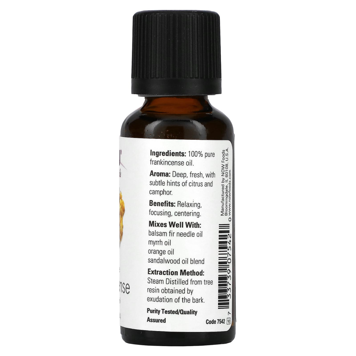NOW Foods, Olejki eteryczne, kadzidłowiec, 30 ml