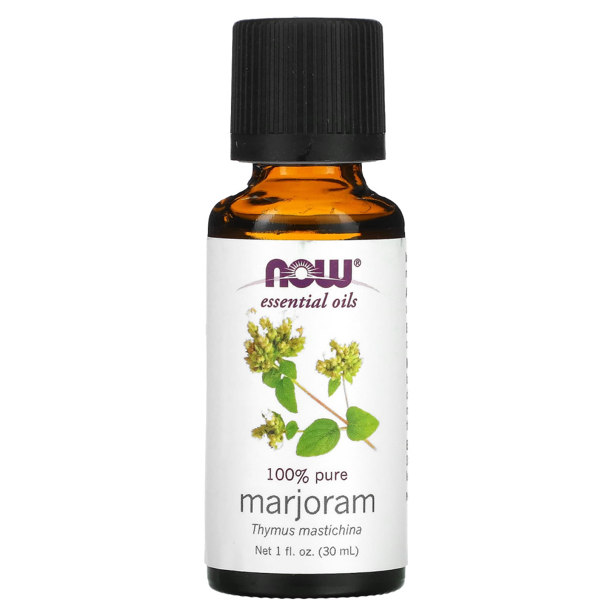 NOW Foods, Olejki eteryczne, majeranek, 30 ml
