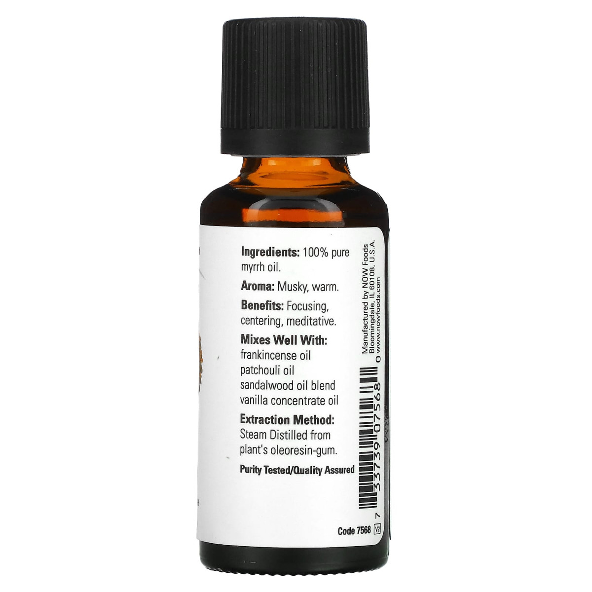 NOW Foods, Olejki eteryczne, 100% czystej mirry, 30 ml
