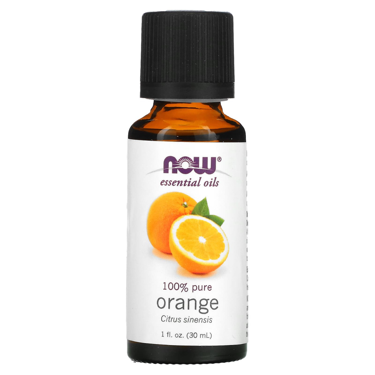 NOW Foods, Olejki eteryczne, pomarańcza, 30 ml