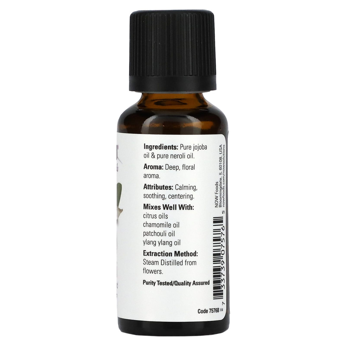 NOW Foods, Olejki eteryczne, neroli, 30 ml