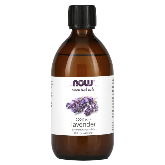 NOW Foods, Olejki eteryczne, lawenda, 473 ml