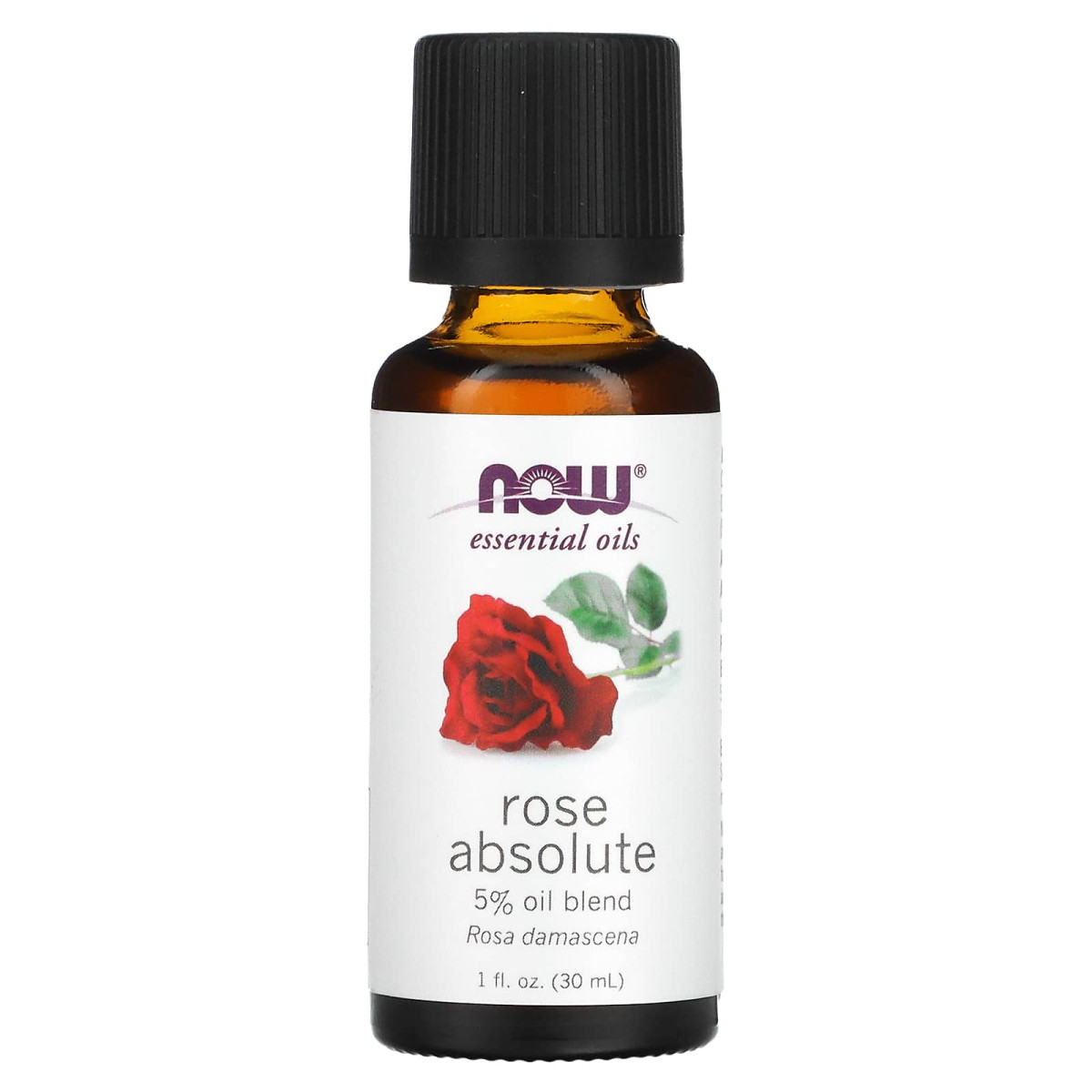 NOW Foods, Olejki eteryczne, absolut róży, 30 ml